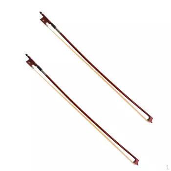 2 шт., смычок для скрипки из палисандра, аксессуар для музыкального инструмента, 1/2 части