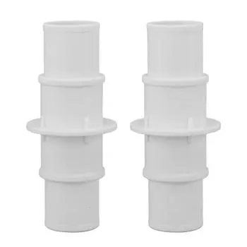 2 шт. Соединительная муфта для шланга для пылесоса бассейна, пластиковая, 11/4 дюйма, 11/2 дюйма, соединительная муфта для шланга для бассейна