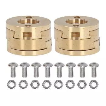 2 шт. соединительные муфты металлические высокоточные соединительные муфты часть для VzBoT BLV T8 Z Axes 3D принтер