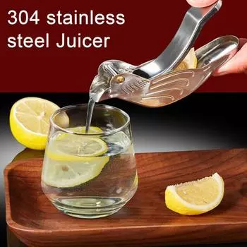 2 шт. соковыжималка для лимона Bird из нержавеющей стали, ручная соковыжималка для лимона Bird Lime Juicer для апельсина, мандарина