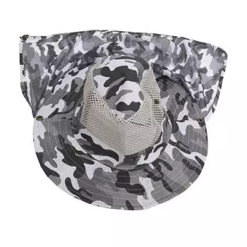 2 шт. солнцезащитные шляпы для мужчин, дышащая панама с широкими полями из полиэстера и регулируемой ветрозащитной завязкой для