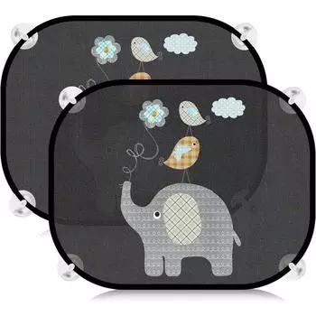 2 шт. солнцезащитный козырек на окно автомобиля для защиты детей от ультрафиолетовых лучей 2Pcs