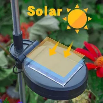 2 шт. солнечных фейерверков, водонепроницаемые солнечные уличные садовые светильники, солнечные гирлянды для двора, патио, дорожки, газона, клумбы, декора теплый белый