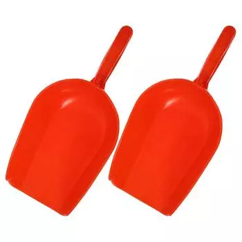 2 шт. совок для кормления птиц, кормушка для разведения, пластиковый уголь для фермы, многоразовый сад 37.00X15.50X10.00CM