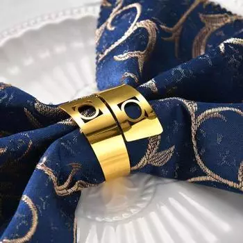 2 шт. Современные нержавеющие антицарапающие кольца для салфеток в форме шара, антидеформируемые держатели для банкетов, аксессуары для стола серебряный