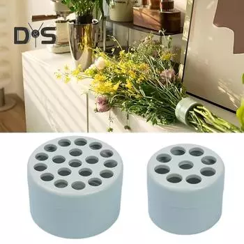 2 шт. спиральный держатель стебля икебаны DIY букет Twister ваза для цветов сетка с несколькими отверстиями подставка для фиксации растений инструмент для цветочной композиции S жёлтый