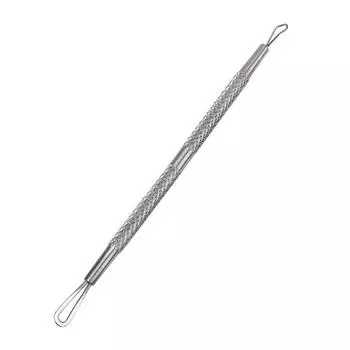 2 шт., средство для удаления угрей и прыщей, инструмент для удаления прыщей с двойной головкой One Size белый