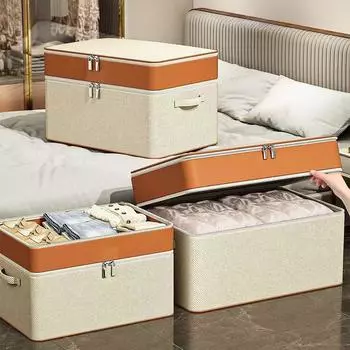 2 шт. стеганая сумка для хранения, большая вместительная домашняя одежда, вещи из нетканого материала, коробка для хранения, водонепроницаемая влагостойкая упаковка для переезда, плюшевая сумка для игрушек