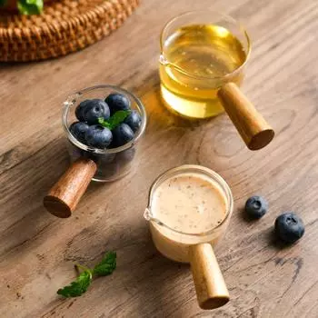 2 шт. стеклянная соусница, мини-стакан для молока, многофункциональные соусники, маленький кувшин для уксуса и соевого соуса, чашка, кувшин для сливок, столовая посуда