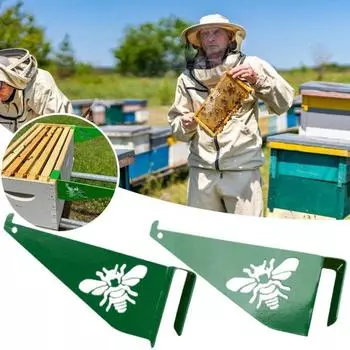 2 шт. стенд для осмотра улья, держатель рамки для улья, нержавеющая сталь, опора для улья, пчела