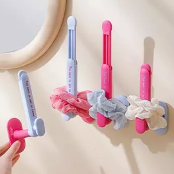 2 шт. стойка для хранения веревок для волос без проколов, выдвижная подставка для ожерелий и браслетов, ювелирные изделия