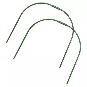 2 шт. Стойка для посадки растений в теплице, обручи для садовых растений, опорные стойки, принадлежности для посадки растений 42.00X40.00X1.00CM зелёный