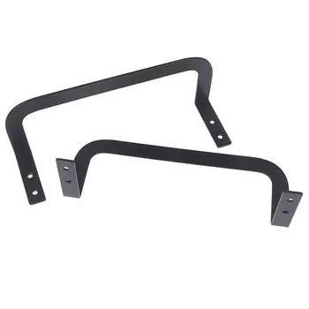 2 шт. стопор для матраса, металлический фиксатор для матраса, для регулируемых кроватей, удерживает матрас от скольжения, прочный, простой в использовании чёрный