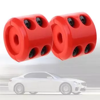 2 шт. Стопор для троса лебедки, крепление для лебедки, стопор для троса, универсальный для вездеходов, прицепов, внедорожников золотой