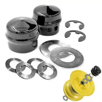 2 шт. Ступицы с электронными зажимами 4 шт. Упорные шайбы для Husqvarna