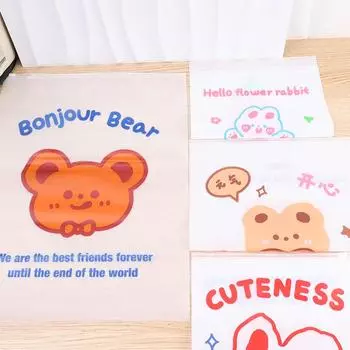 2 шт., сумка для хранения одежды с мультяшным медведем 20*28.2cm