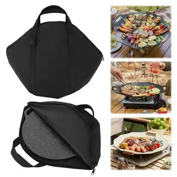 2 шт. сумка для хранения противней с ручкой, органайзер для походной посуды, сумка для хранения посуды Oxford 600D для пикника на открытом воздухе