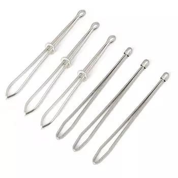 2 шт. сумка для инструментов для плетения, стальные зажимы, эластичный пояс, веревки, веревка, аксессуары для шитья 2-pack серый