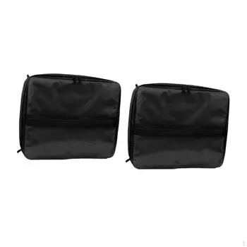 2 шт. сумка-холодильник для каяка, сумки для хранения досок для серфинга, палуба с сетчатым карманом, утепленная для чёрный