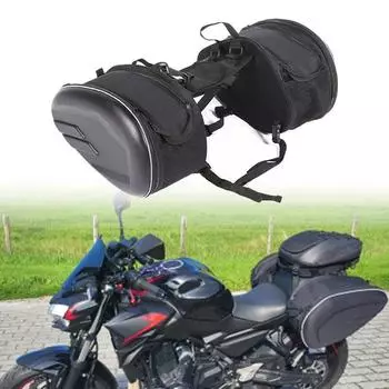 2 шт. сумка на седло мотоцикла универсальная сумка для мотоцикла сумки-корзины багажные сумки седельные сумки боковое хранение вилка дорожная сумка коробка 36-58 л Style A