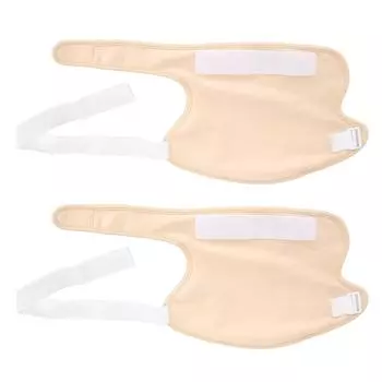 2 шт. сумка-накладка на плечо с касторовым маслом, многоразовая, органическая, хлопковая, регулируемая, для