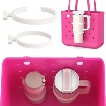 2 шт. Сумка Подстаканник Простая Современная Сумка-тоут Пляжная сумка Аксессуары