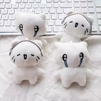 2 шт. сумка украшение милая маленькая кукла мода мультфильм лечение брелок подвеска плюшевая сумка