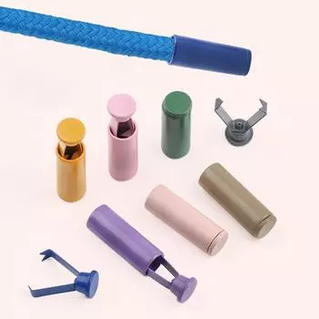 2 шт., сумки для одежды, замки для шнуров с замком крышки для шнурков, металлические концы, заглушки, аксессуары для самостоятельного изготовления