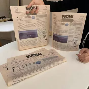 2 шт. сумки для товаров прочные пластиковые аксессуары с ручкой для розничной торговли матовые многоразовые 2 размера M