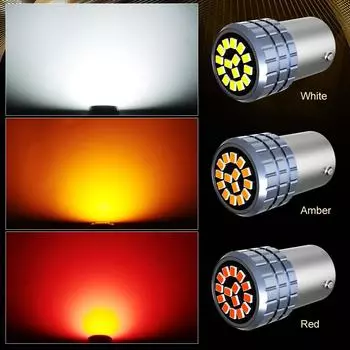 2 шт. супер яркий P21W Led 1156 BA15S PY21W BAU15S BAY15D P21/5W 1157 светодиодные лампы автомобильный указатель поворота 6500K задний тормоз парковка дневная авто лампа 1157 BAY15D P21/5W красный