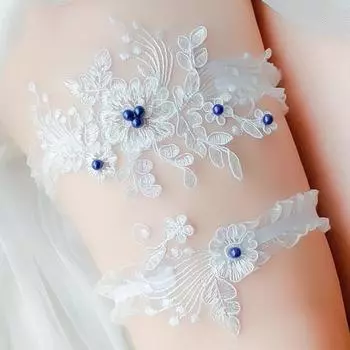 2 шт. свадебные подвязки для фотографий, кружевные цветы, жемчуг, сексуальные вечерние аксессуары для ног, петли для ног