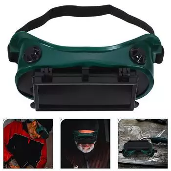 2 шт. Сварочные очки Lentes Para Soldar Перчатки Casco Автоматическое затемнение Промышленные очки Пластиковые хамелеоны Пайка