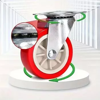 2 шт. сверхпрочные мебельные ролики бесшумные ролики для стульев высококачественные поворотные колеса витринные стойки Furniture Casters