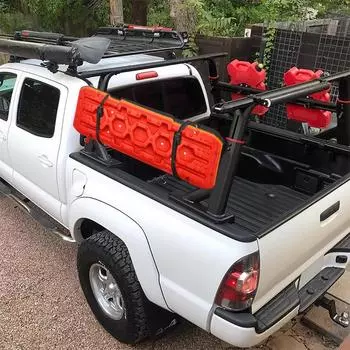 2 шт. сверхпрочные высокопрочные 105 см автомобильные внедорожные аксессуары тяговые доски рельсовый аварийно-спасательный инструмент снег песок грязь красный