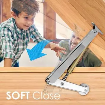 2 шт. сверхпрочных газовых пружин 3 кг-20 кг газовые стойки мягко закрывающиеся петли для поддержки крышки автоматические медленно опускающиеся безопасные пневматические подъемники крышки