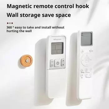 2 шт. сверхпрочных магнитов для пульта дистанционного управления, самоклеящиеся, бесследные, водонепроницаемые магниты, настенный органайзер, подставка