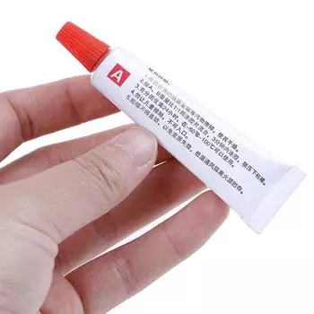 2 шт. сверхпрочный эпоксидный прозрачный клей, клей на основе смолы, мгновенный клей (А + В) Ремесло