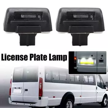 2 шт. светодиодная подсветка номерного знака для Ford Transit MK4 MK5 MK6 MK7 1985-2013 для Ford Transit Connect 2002-2013 OEM4388111