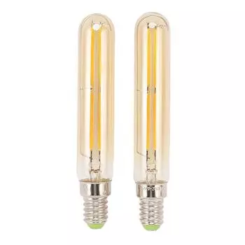 2 шт. светодиодная трубчатая лампа 4 Вт E14 2300K трубчатая лампа T20x120 220?240 В для освещения