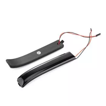 2 шт. Светодиодные фонари боковых зеркал, указатели поворота, дымчатые линзы, отражатель для Ford 09-14 F150