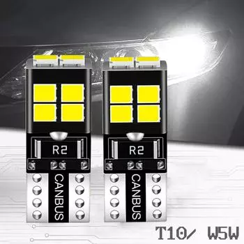 2 шт. светодиодные габаритные фонари, стояночные лампы W5W T10 194 5W5 C1 C2 C3 C5 C6 C8 C4 светодиодные боковые габаритные фонари, стояночные огни, лампы CANbus 6000K