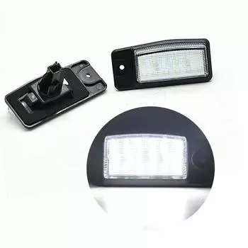 2 шт. светодиодные лампы освещения номерного знака для Nissan X-Trail T32 Murano Altima Maxima Rogue для Infiniti EX25 EX35 EX37