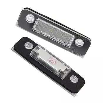 2 шт. светодиодные лампы подсветки номерного знака для Ford Mondeo MK2 II 1996-2000 Ford Fusion 2002-2012