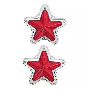 2 шт. светодиодные сигналы, боковые габаритные огни, лодки, освещение транспортного средства, задний фонарь, прицеп, автомобиль, коммерческий красный