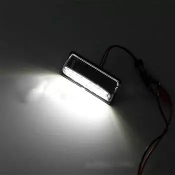 2 шт. светодиодных задних фонаря для грузовика, лампочки подсветки заднего номерного знака