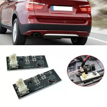 2 шт. светодиодный чип заднего фонаря B003809.2, чип драйвера заднего фонаря, пригодный для F25 2011-2016, водонепроницаемая задняя светодиодная плата
