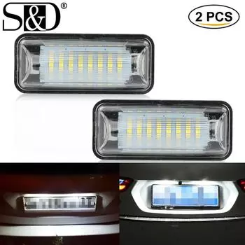 2 шт. светодиодный светильник номерного знака для Subaru Forester Impreza Legacy BRZ WRX XV Crosstrek TOYOTA FT86 GT86 Scion FR-S
