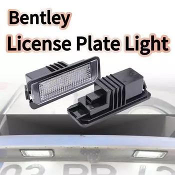 2 шт. светодиодный светильник номерного знака для Bentley 06 Continental GT 08 Continental Flying Sp для Seat Exeo/ST 09 ~ Leon/Leon4 06