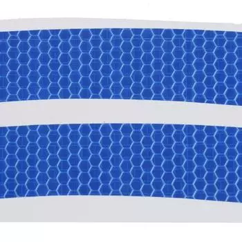 2 шт. светоотражающие предупреждающие полосы на бампер автомобиля наклейки автомобильные аксессуары оранжевый