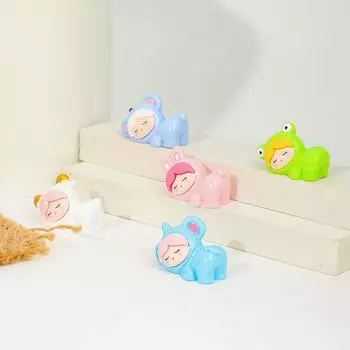 2 шт. светящаяся мультяшная кукла, микроландшафтная фигурка, украшение, уличная светящаяся миниатюрная статуэтка, горшечные мини-садовые аксессуары